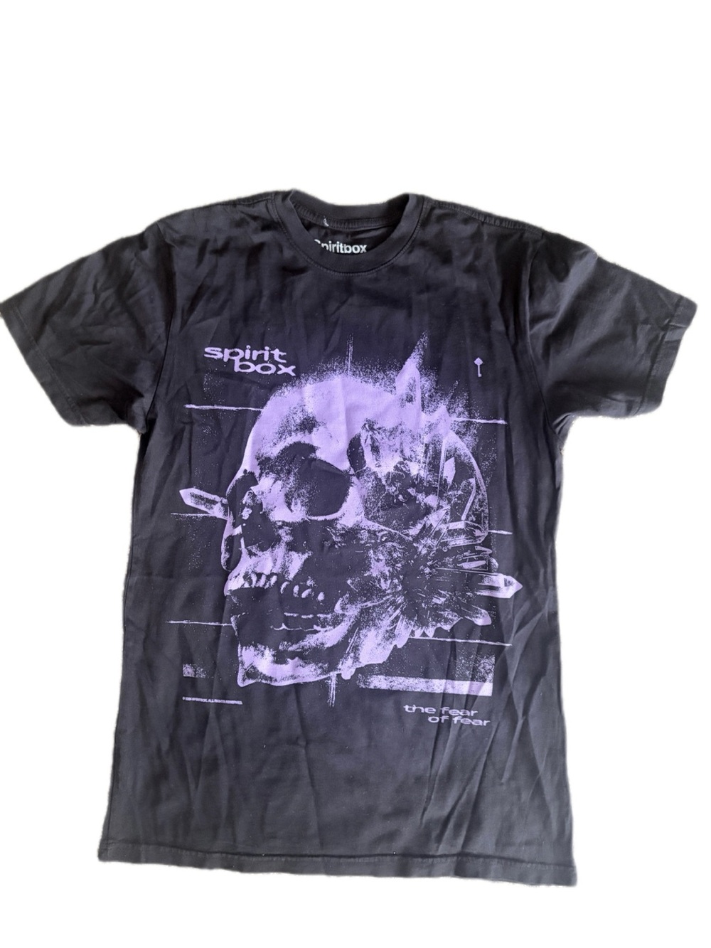 Spiritbox Graphic Skull Tee - Purple Print NWOT